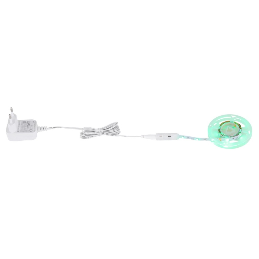 Globo - LED RGB Dimbar remsa LED/6W/230V 1m + fjärrkontroll
