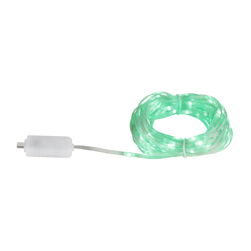 Globo - LED RGB-remsa 50xLED/0,06W/5V 5 m 27 funktioner