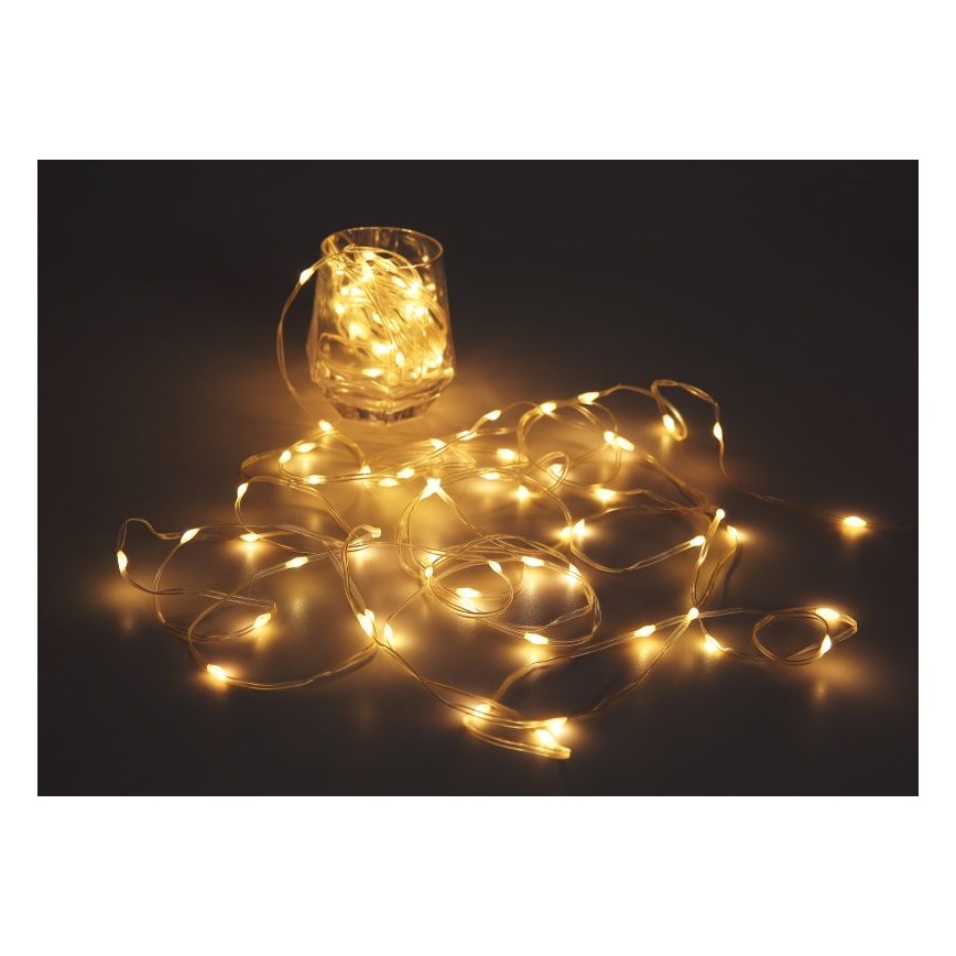 Globo - LED-remsa 100xLED/0,06W/5V 10 m 8 funktioner