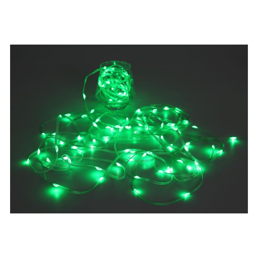 Globo - LED RGB-remsa 100xLED/0,06W/5V 10 m 27 funktioner