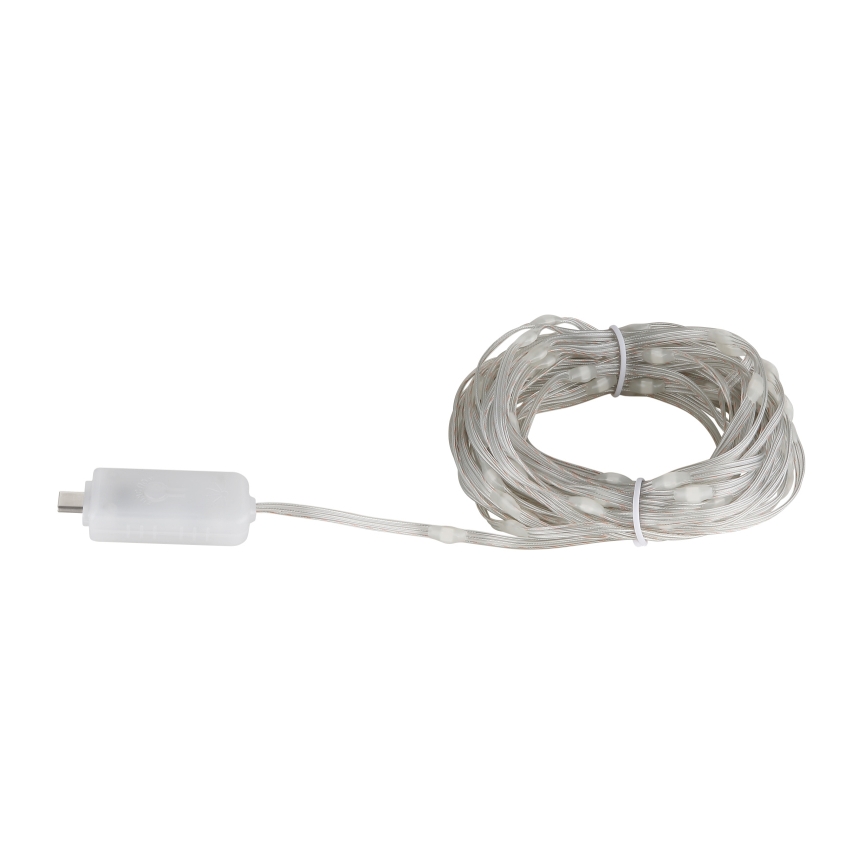 Globo - LED RGB-remsa 100xLED/0,06W/5V 10 m 27 funktioner