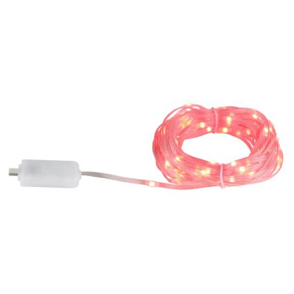 Globo - LED RGB-remsa 100xLED/0,06W/5V 10 m 27 funktioner