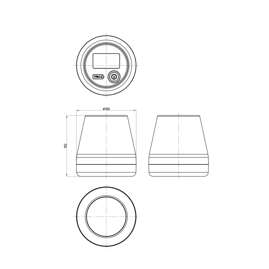 Globo - LED RGB solcellsbelysning LED/0,2W/3,7V IP44
