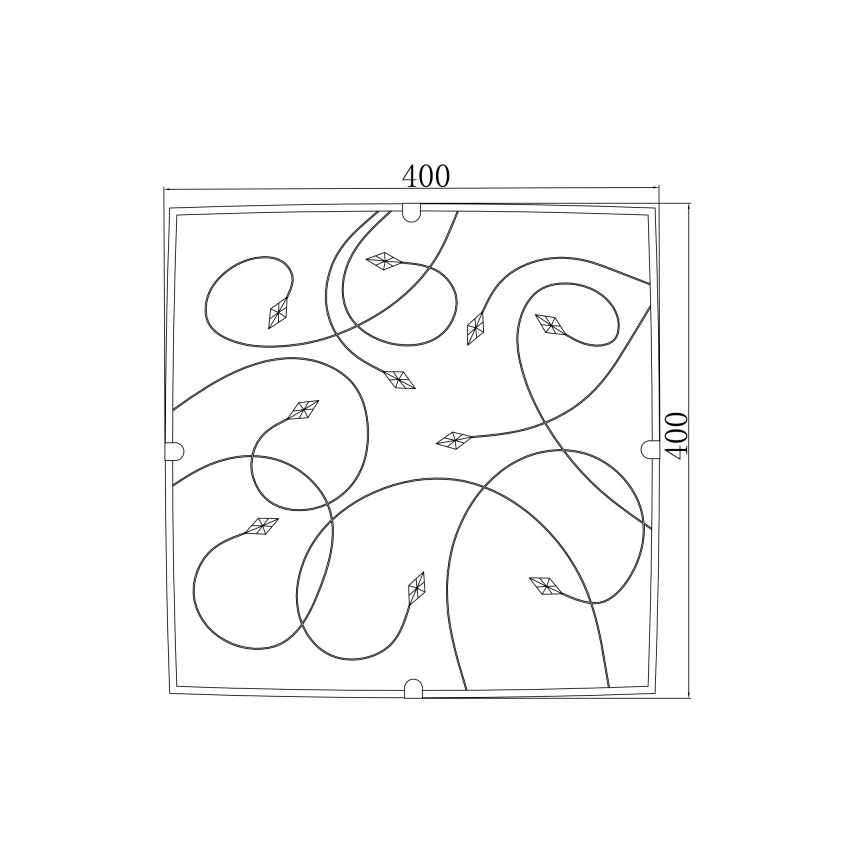 Globo 40393-3 - Takbelysning 3xE27/60W