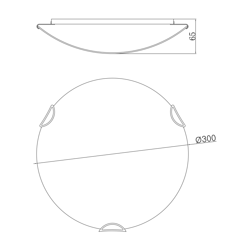 Globo 40402-2 - Takbelysning CALIMERO I 2xE27/60W/230V