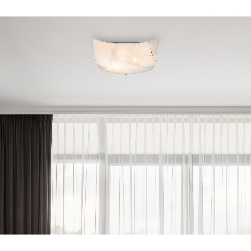 Globo 40403-2 - Takbelysning PARANJA 2xE27/60W/230V
