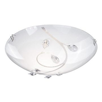 Globo 40404-1 - Takbelysning BURGUNDY 1xE27/60W/230V
