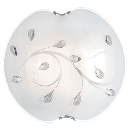 GLOBO 40404-3 - Takbelysning BURGUNDY 3xE27/40W/230V