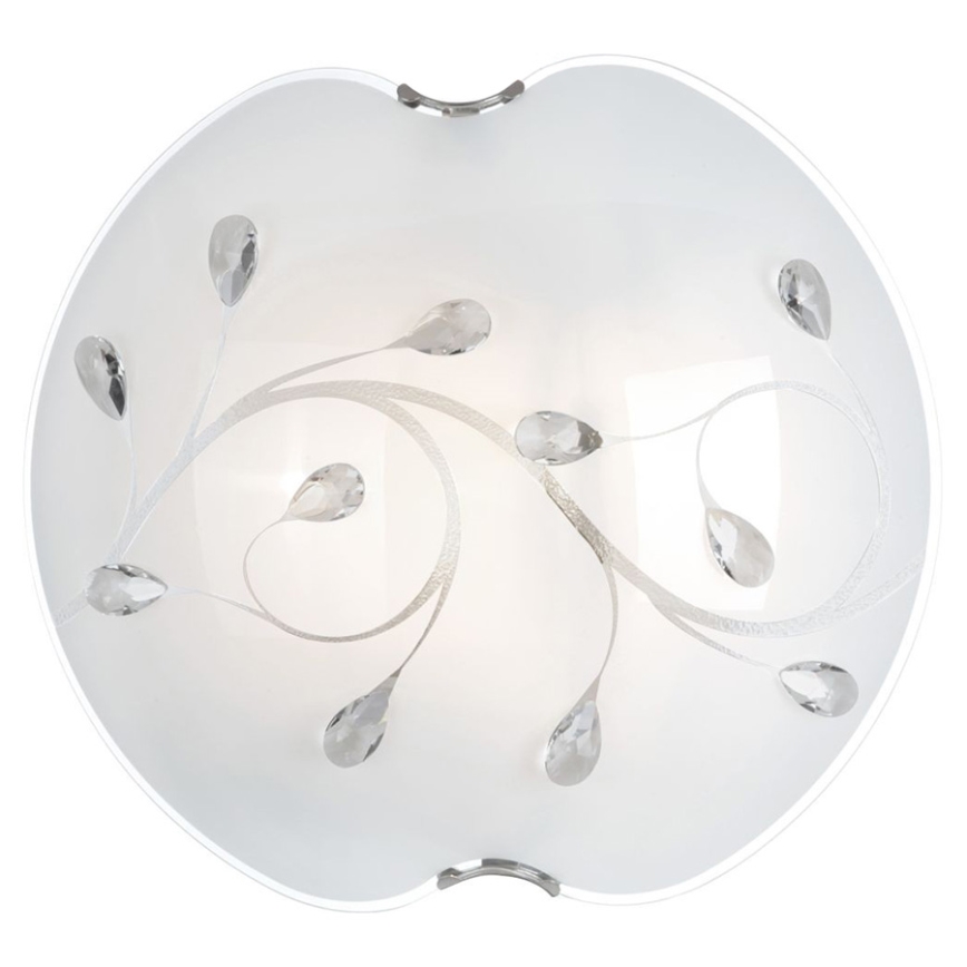 GLOBO 40404-3 - Takbelysning BURGUNDY 3xE27/40W/230V