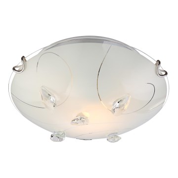 Globo 40414-1 - Tak Kristallampa ALIVIA 1xE27/60W/230V