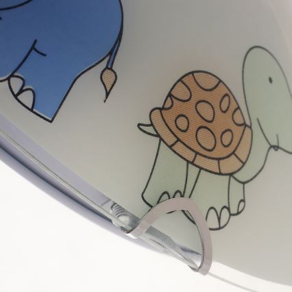 Globo - Takbelysning för barn 2xE27/60W/230V