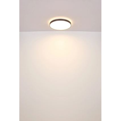 Globo - LED taklampa LED/24W/230V diameter 48 cm antracit