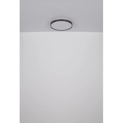 Globo - LED taklampa LED/24W/230V diameter 48 cm antracit