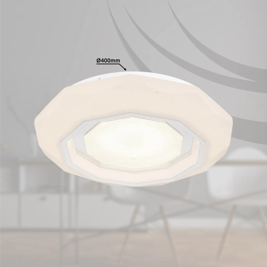 Globo - LED Dimbar taklampa LED/24W/230V 2700-6500K + fjärrkontroll