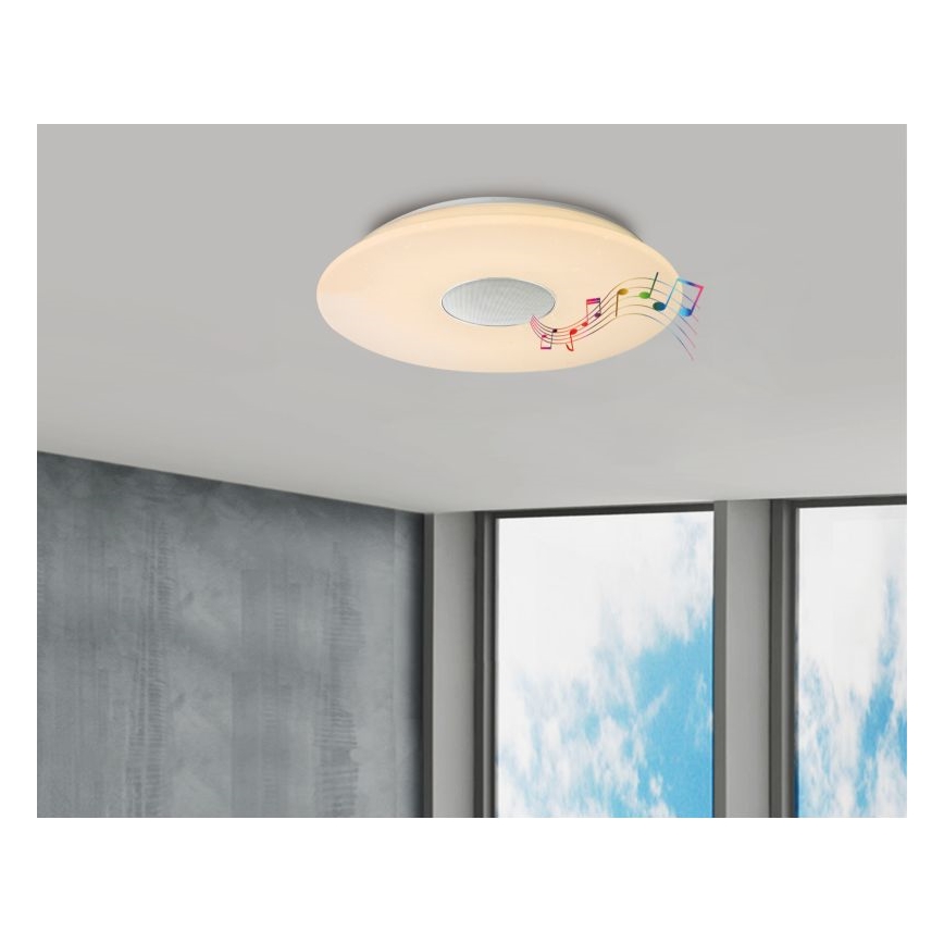 Globo - RGBW Dimbar taklampa LED/50W/230V + fjärrkontroll