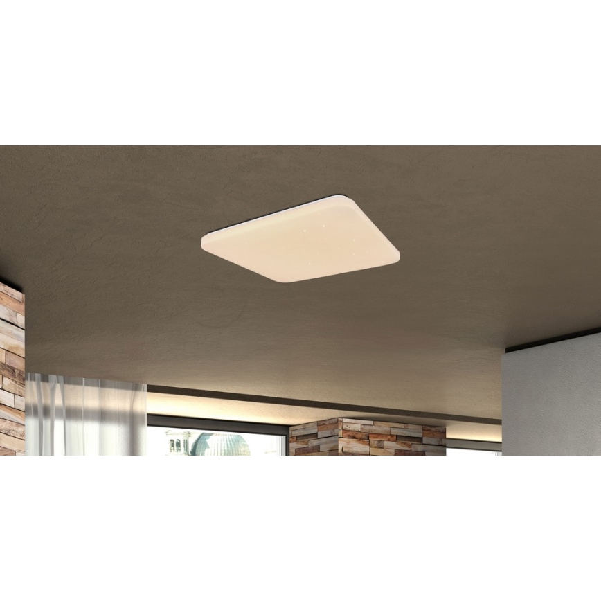 Globo 41348-30SQSH - LED Dimbar Takbelysning SAJAMA LED/30W/230V 3000-6500K Wi-Fi Tuya + Fjärrkontroll