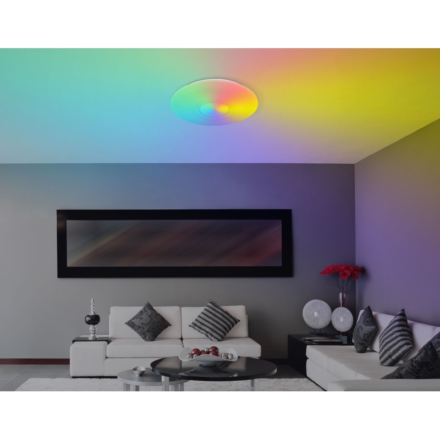 Globo - RGBW Dimbar taklampa LED/40W/230V 3000-6500K + fjärrkontroll