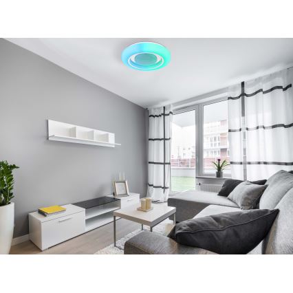 Globo - RGBW Dimbar taklampa LED/18W/230V 2700-6500K + fjärrkontroll