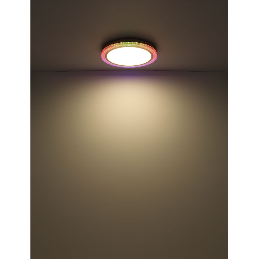 Globo - LED RGBW dimbar taklampa LED/20W/230V 2700-6500K + fjärrkontroll