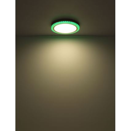 Globo - RGBW Dimbar taklampa LED/20W/230V 2700-6500K + fjärrkontroll