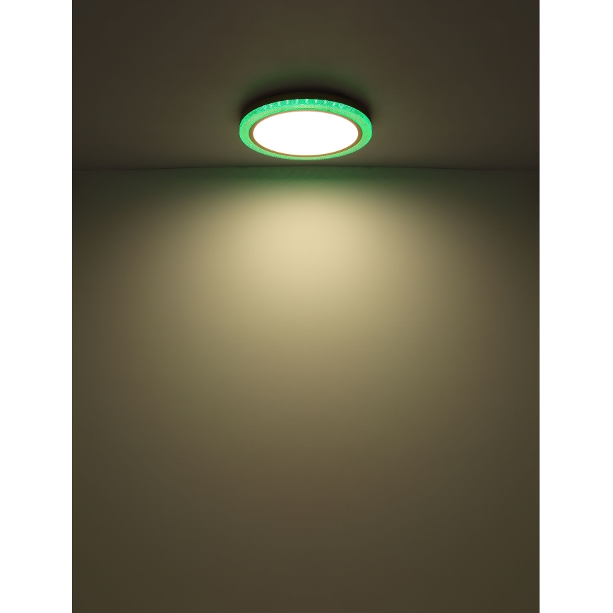 Globo - RGBW Dimbar taklampa LED/20W/230V 2700-6500K + fjärrkontroll