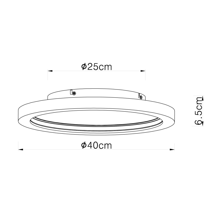 Globo - LED RGBW Dimbar taklampa LED/24W/230V 2700-6000K + fjärrkontroll
