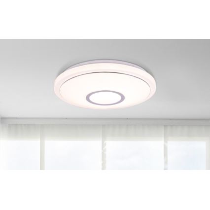 Globo - RGBW Dimbar taklampa LED/16W/230V 2700-6500K WiFi Tuya + fjärrkontroll