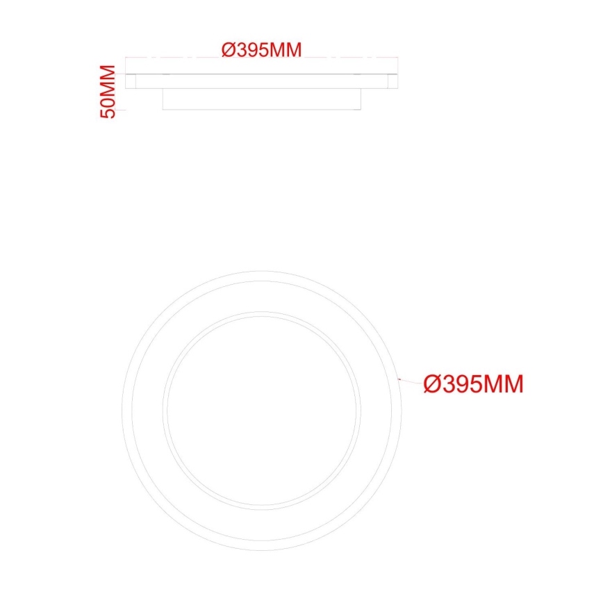Globo - LED RGBW Dimbar taklampa LED/21W/230V 2700-6500K+ fjärrkontroll