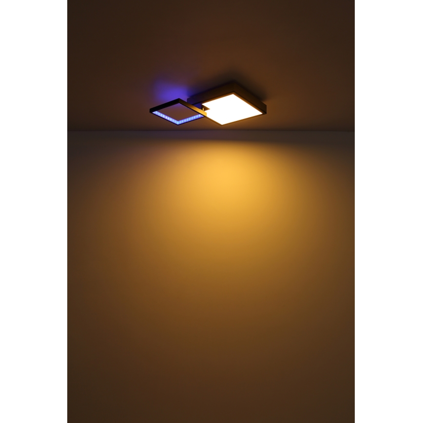 Globo - LED RGBW Ljusreglerad belysning LED/21W/230V + LED/3W 2700-6500K + fjärrkontroll