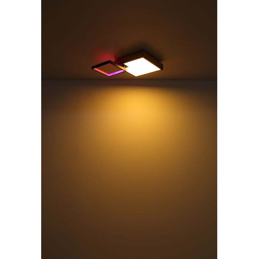 Globo - LED RGBW Ljusreglerad belysning LED/21W/230V + LED/3W 2700-6500K + fjärrkontroll