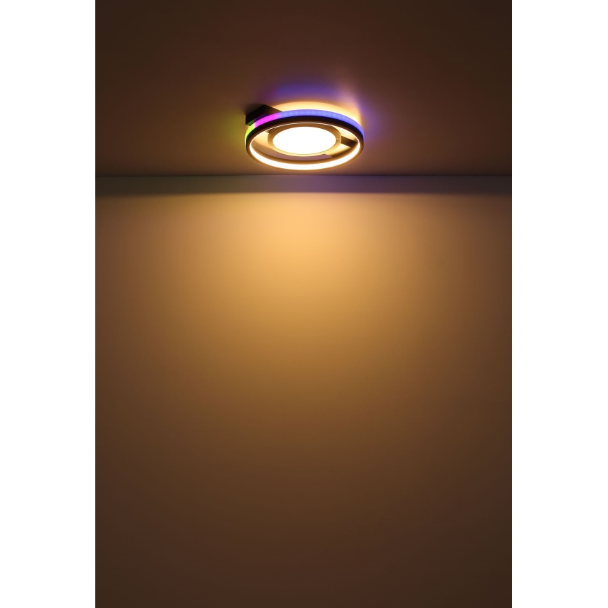 Globo - LED RGBW Dimbar taklampa LED/40W/230V 3000-6500K + fjärrkontroll