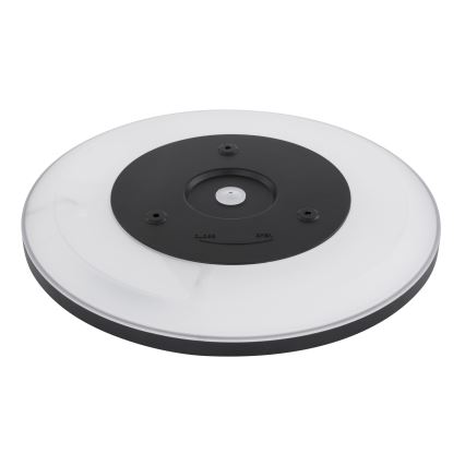 Globo - LED ljusreglerad taklampa till badrum LED/18W/230V diameter 29,4 cm IP44 svart