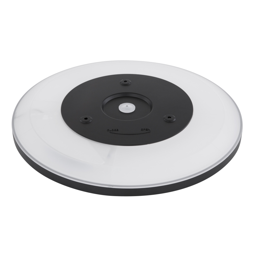Globo - LED ljusreglerad taklampa till badrum LED/18W/230V diameter 29,4 cm IP44 svart