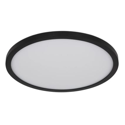 Globo - LED RGB Ljusreglerad vägglampa för badrum LED/18W/230V 3000-6000K + fjärrkontroll IP44 svart