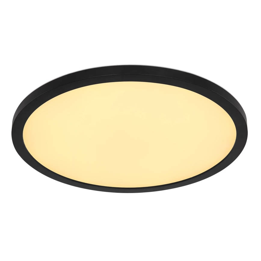 Globo - LED RGB Ljusreglerad vägglampa för badrum LED/18W/230V 3000-6000K + fjärrkontroll IP44 svart