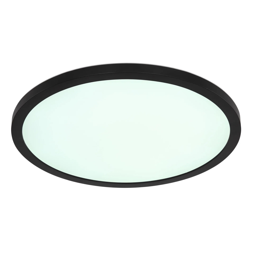 Globo - LED RGB Ljusreglerad vägglampa för badrum LED/18W/230V 3000-6000K + fjärrkontroll IP44 svart