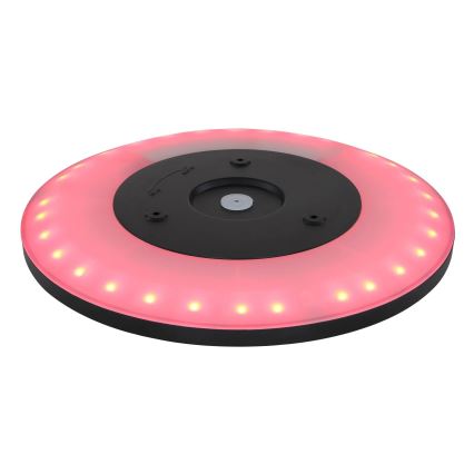 Globo - LED RGB Ljusreglerad vägglampa för badrum LED/18W/230V 3000-6000K + fjärrkontroll IP44 svart