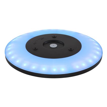 Globo - LED RGB Ljusreglerad vägglampa för badrum LED/18W/230V 3000-6000K + fjärrkontroll IP44 svart