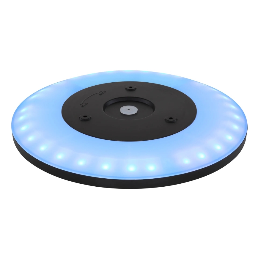 Globo - LED RGB Ljusreglerad vägglampa för badrum LED/18W/230V 3000-6000K + fjärrkontroll IP44 svart