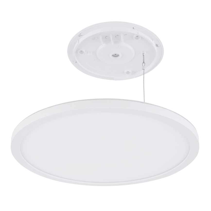Globo - LED ljusreglerad taklampa till badrum LED/18W/230V diameter 29,4 cm IP44 vit