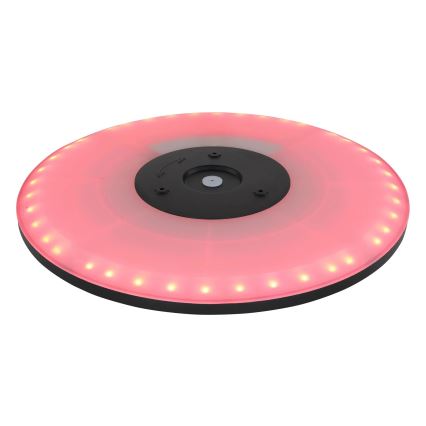 Globo - LED RGB Ljusreglerad vägglampa för badrum LED/21W/230V 3000-6000K + fjärrkontroll IP44 svart