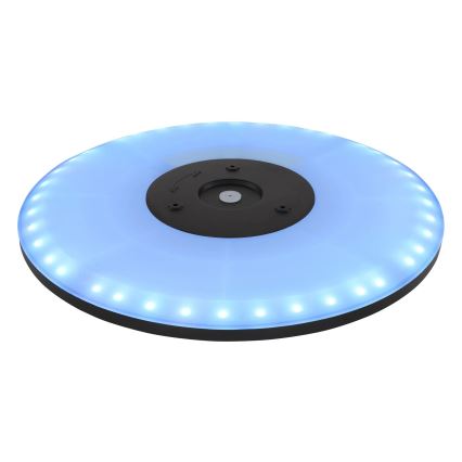 Globo - LED RGB Ljusreglerad vägglampa för badrum LED/21W/230V 3000-6000K + fjärrkontroll IP44 svart