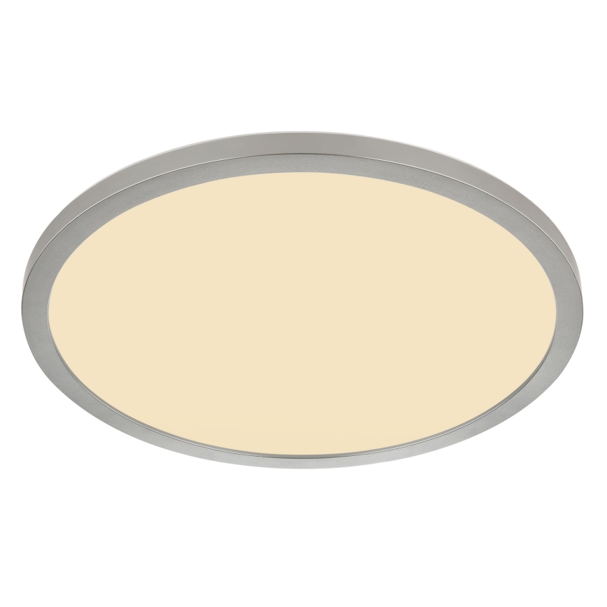 Globo - LED ljusreglerad taklampa till badrum LED/24W/230V diameter 42 cm IP44 matt krom
