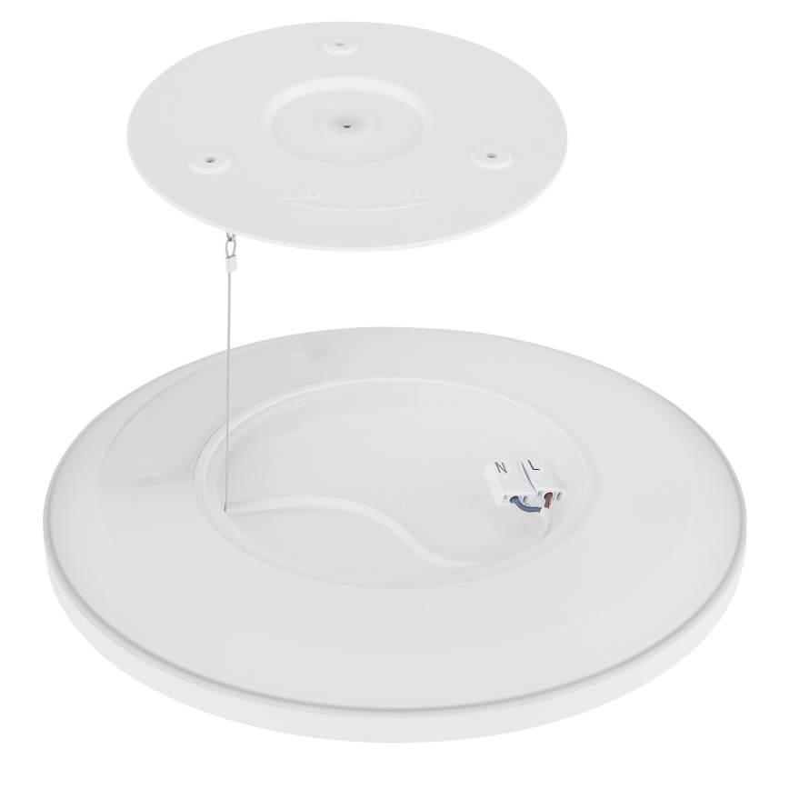 Globo - LED ljusreglerad taklampa till badrum LED/24W/230V diameter 42 cm IP44 vit