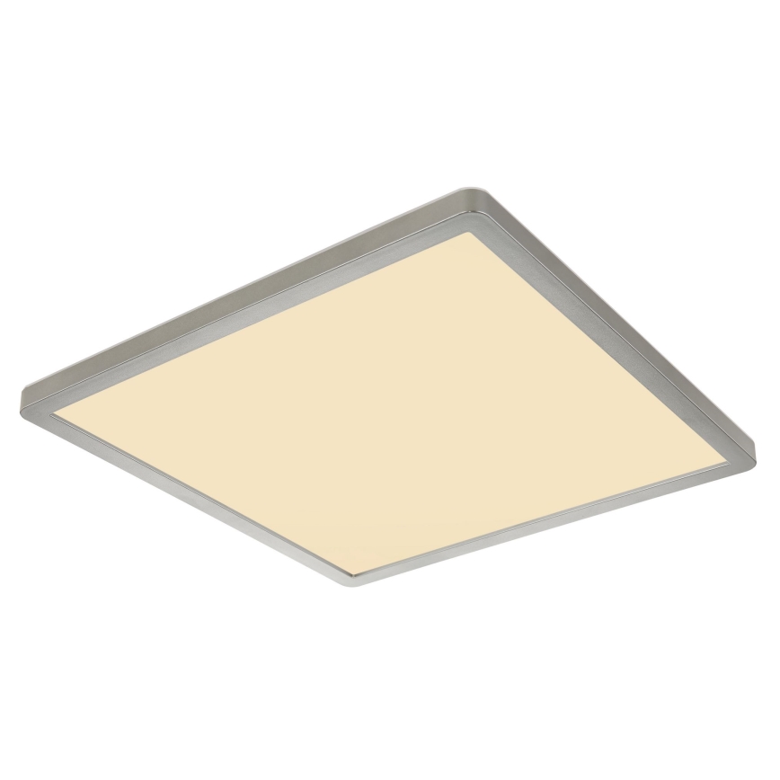 Globo - LED ljusreglerad taklampa till badrum LED/18W/230V 29,4x29,4 cm IP44 matt krom