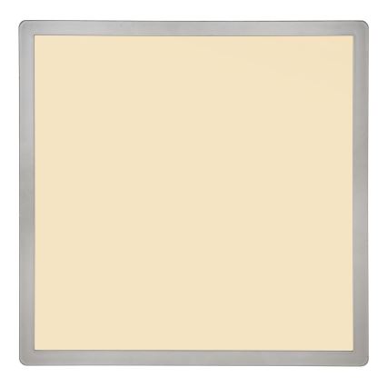 Globo - LED ljusreglerad taklampa till badrum LED/18W/230V 29,4x29,4 cm IP44 matt krom