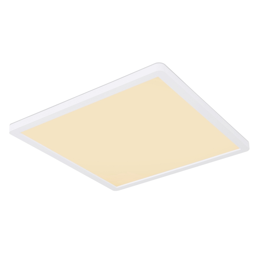 Globo - LED ljusreglerad taklampa till badrum LED/18W/230V 29,4x29,4 cm IP44 vit