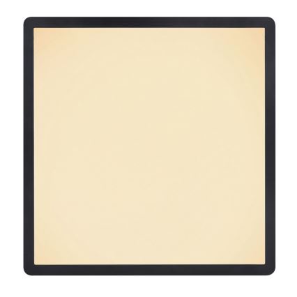 Globo - LED dimbar taklampa för badrum LED/24W/230V 42x42 cm IP44 svart