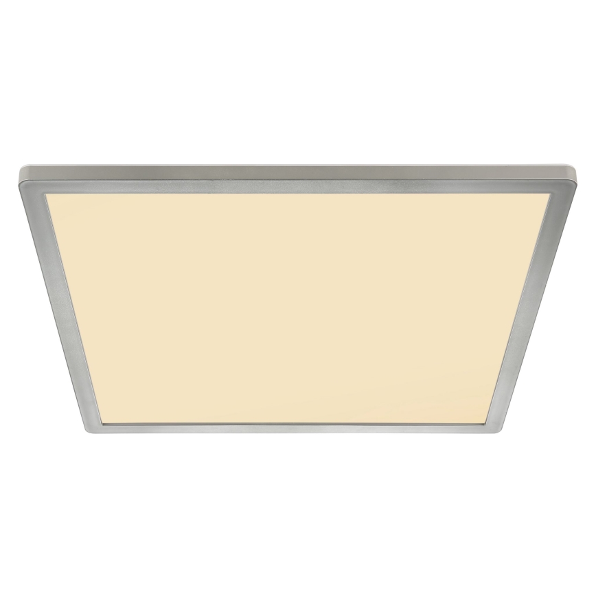 Globo - LED ljusreglerad taklampa till badrum LED/24W/230V 42x42 cm IP44 matt krom