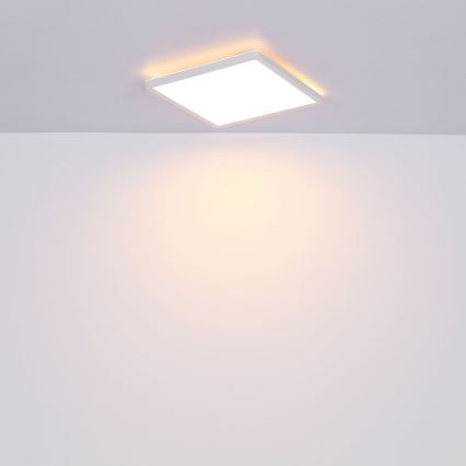 Globo - LED ljusreglerad taklampa till badrum LED/24W/230V 42x42 cm IP44 vit